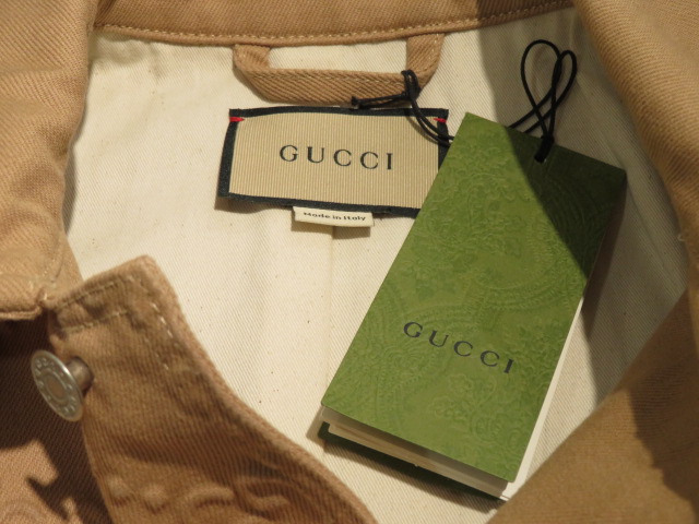 GUCCI グッチ GGディテール オーガニックデニムジャケット GUCCI グッチ GGディテール オーガニックデニムジャケット