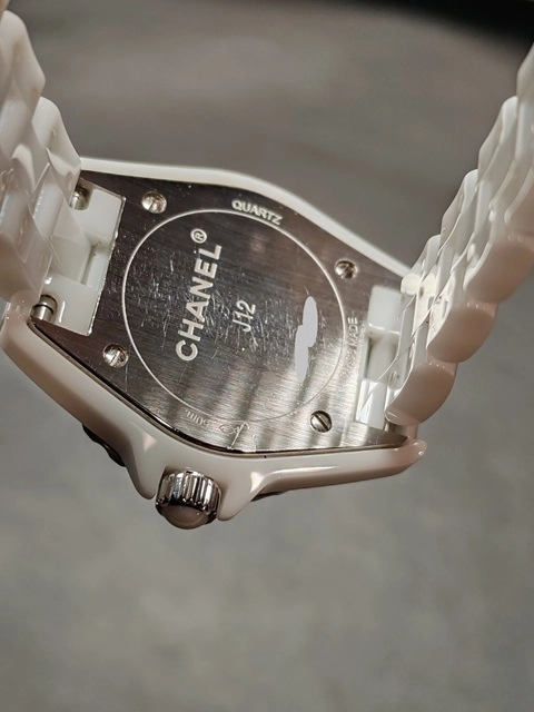CHANEL シャネル J12 11PD H2570 ダイヤインデックス セラミック SS クォーツ 女性 2120500200651【432】