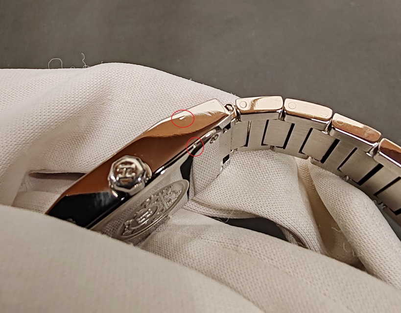 HERMES エルメス タンデム TA1.210 シルバー クォーツ