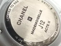 CHANEL シャネル　J12 ACTEⅡ Sクリスタルベゼル　H6478　セラミック/ホワイトゴールド/ダイヤ/ステンレス　555本限定　レディース　クォーツ　2143400220932【432】
