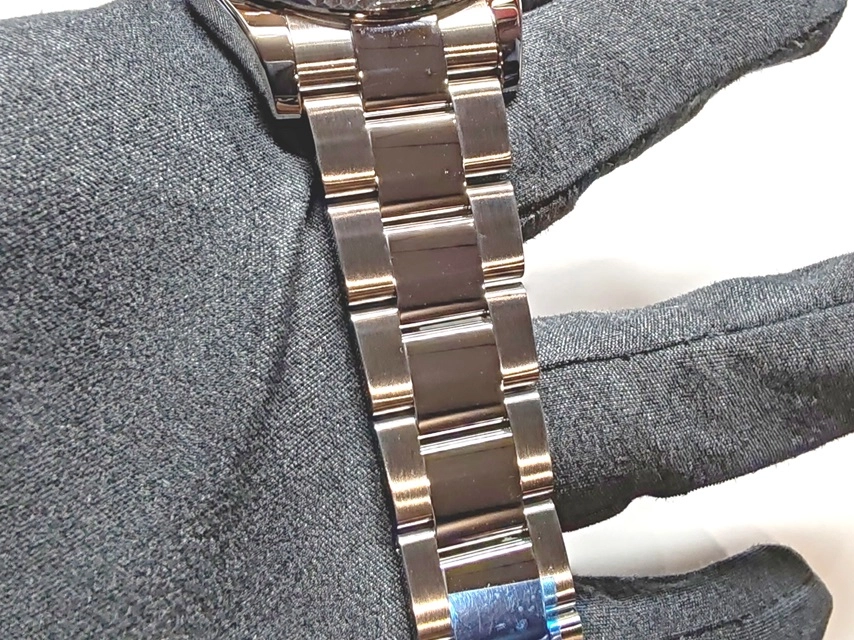 D番　ROLEX　ロレックス　デイトジャスト　ターノグラフ/WG/SS　116264　グレー　メンズ　自動巻き2147100531466【432】