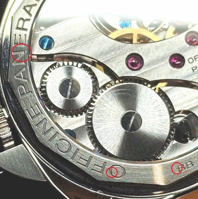 PANERAI パネライ ルミノール マリーナ44mm PAM00113 SS/カワ ホワイト 手巻き スケルトン メンズ 2148103793165【432】