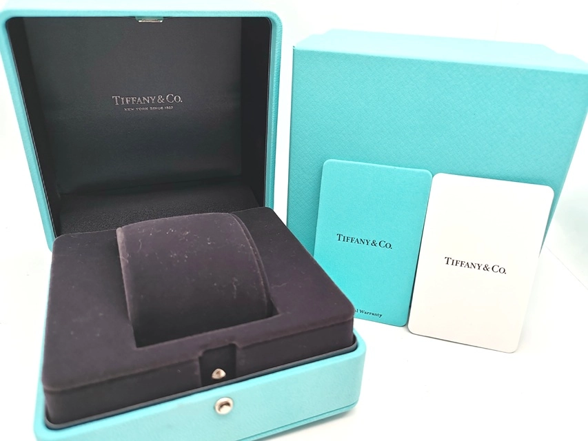 TIFFANY&CO ティファニー ハードウェアウォッチ 74849814 ピンク AG925/SS ダイヤ レディース クォーツ2143000716118【432】