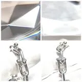 TIFFANY&CO  ティファニー　ハードウェアウォッチ　74849814　ピンク　AG925/SS　ダイヤ　レディース　クォーツ2143000716118【432】