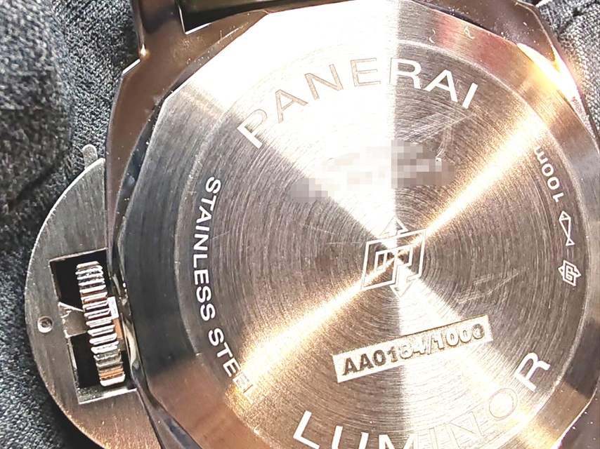 PANERAI　パネライ　ルミノール ベース ロゴ　PAM01087　SS/ラバー　手巻き　メンズ2146000421785【432】