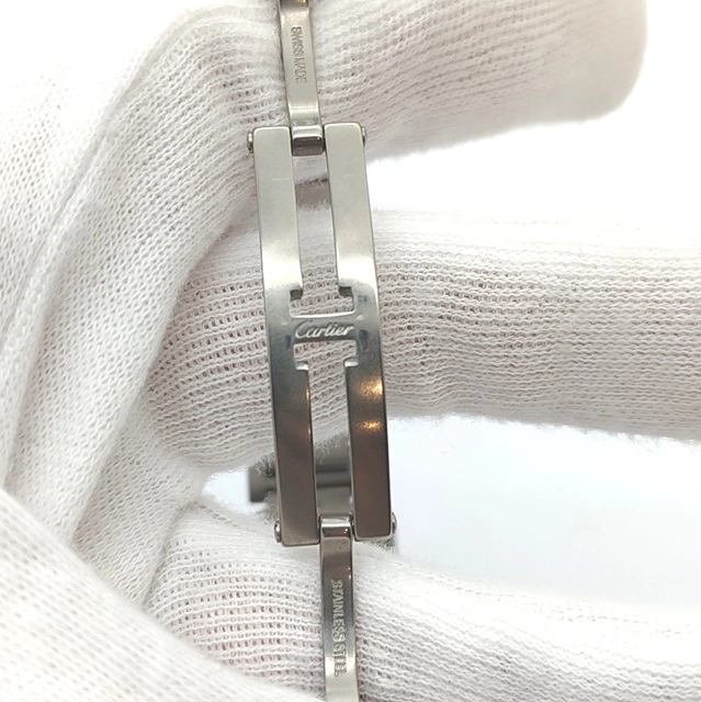 Cartier  カルティエ　タンクフランセーズ　SM　W4TA0008　SS/ダイヤ　シルバー　レディース　クォーツ2148103881039【432】