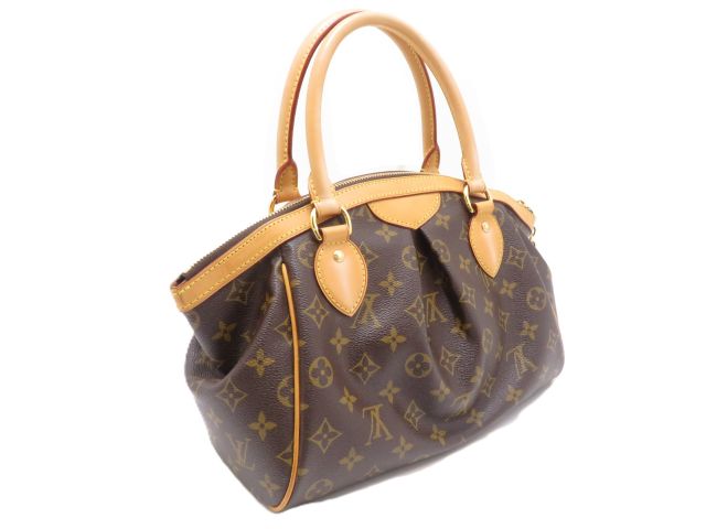 ルイヴィトン ティヴォリ PM モノグラム ハンドバッグ M40143 レザー LOUIS VUITTON ルイ・ヴィトン ティヴォリGM ハンドバッグ モノグラム