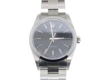 ROLEX　ロレックス　エアキング　ステンレススチール　自動巻き　ブラック文字盤　　14000M【431】2148103945182