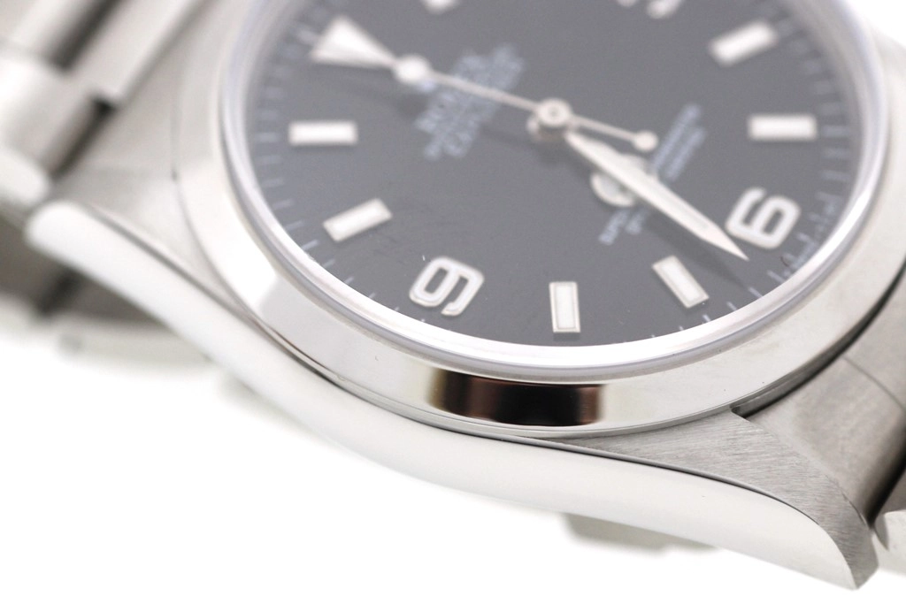 T番1997年並行品 ROLEX ロレックス 腕時計 エクスプローラーI 36mm 14270 ステンレス トリチウム ブラック文字盤 自動巻き【471】