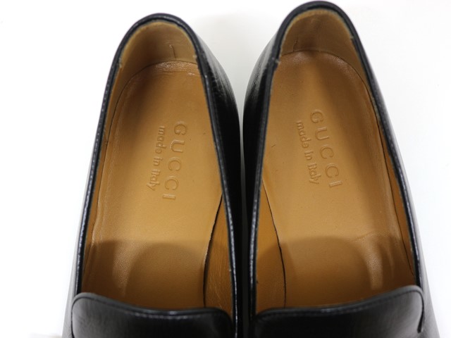 グッチ　ローファー　37 新品 GUCCI グッチ 靴 ホースビットローファー メンズ7ハーフ(約26.5