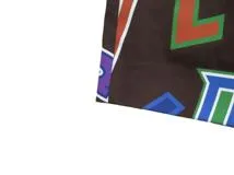 LOUIS VUITTON　ルイヴィトン　NBAプリンテッドバスケットボールショーツ　メンズXL　ブラウン/マルチカラー　コットン　1A90TN　2143100339682　【432】