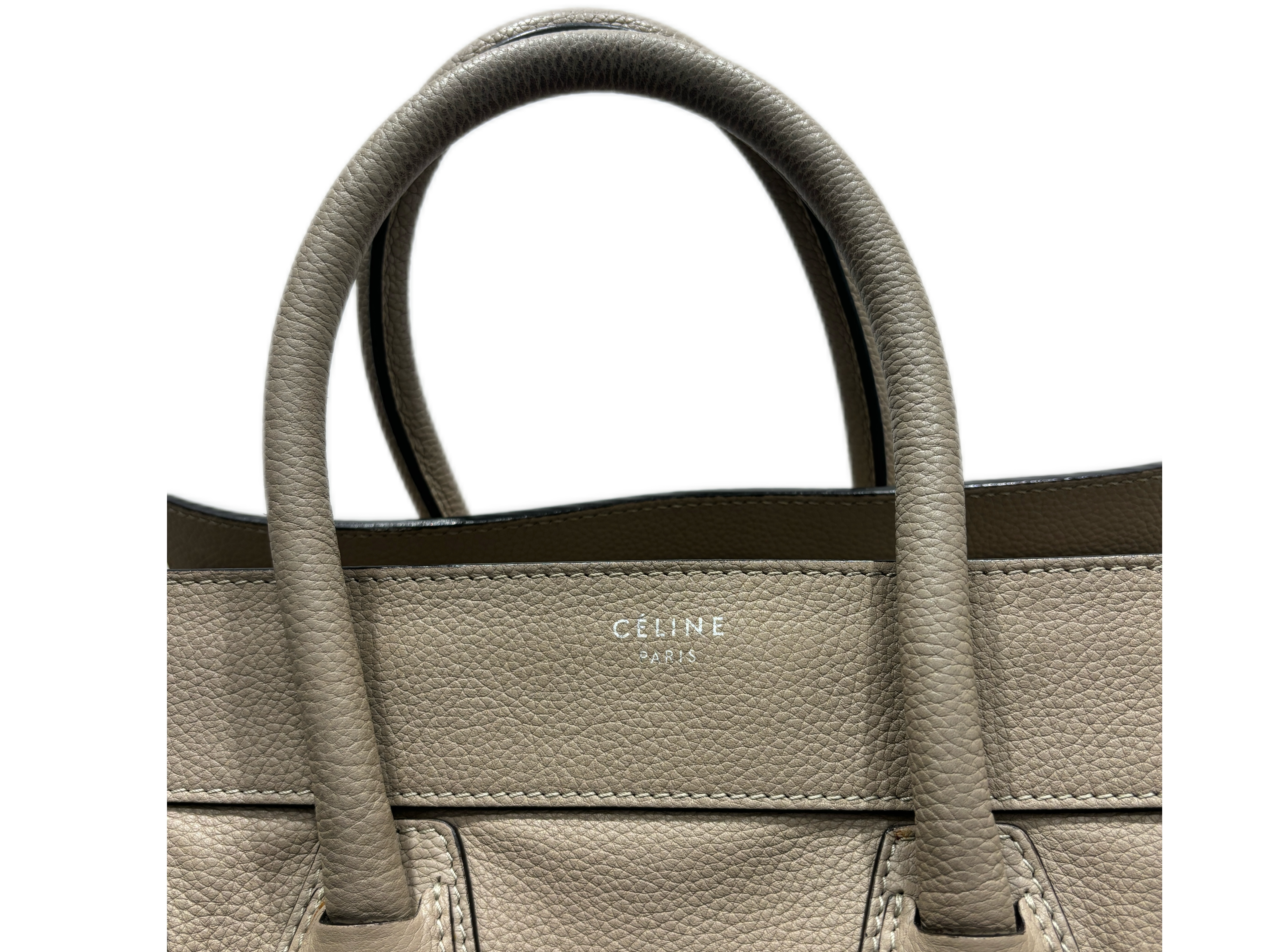 CELINE セリーヌ ラゲージ ミニショッパー ベージュ