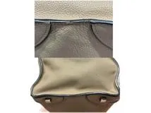 CELINE　セリーヌ　ラゲージ　 ミニショッパー 　ベージュ　ハンドバッグ　レザー　2120800010042【208】