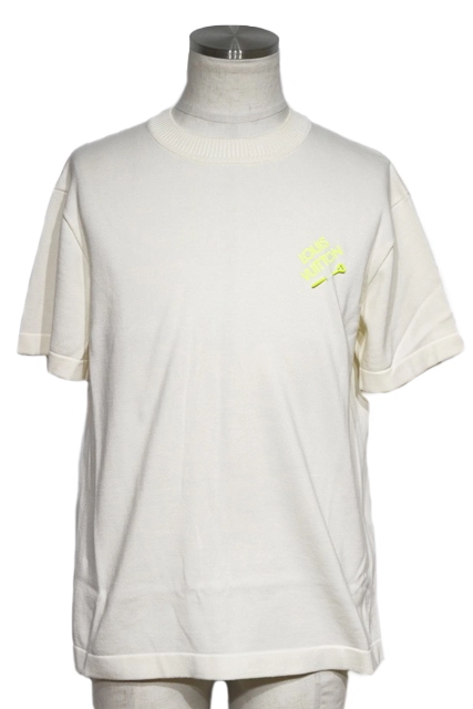 LOUISVUITTON ルイヴィトン 半袖ニットTシャツ メンズS アイボリー コットン RM222EOY8HNN42X  （2143200539791）【200】 の購入なら「質」の大黒屋（公式）