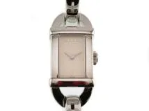 GUCCI グッチ 6800L アイボリー文字盤 ステンレススチール