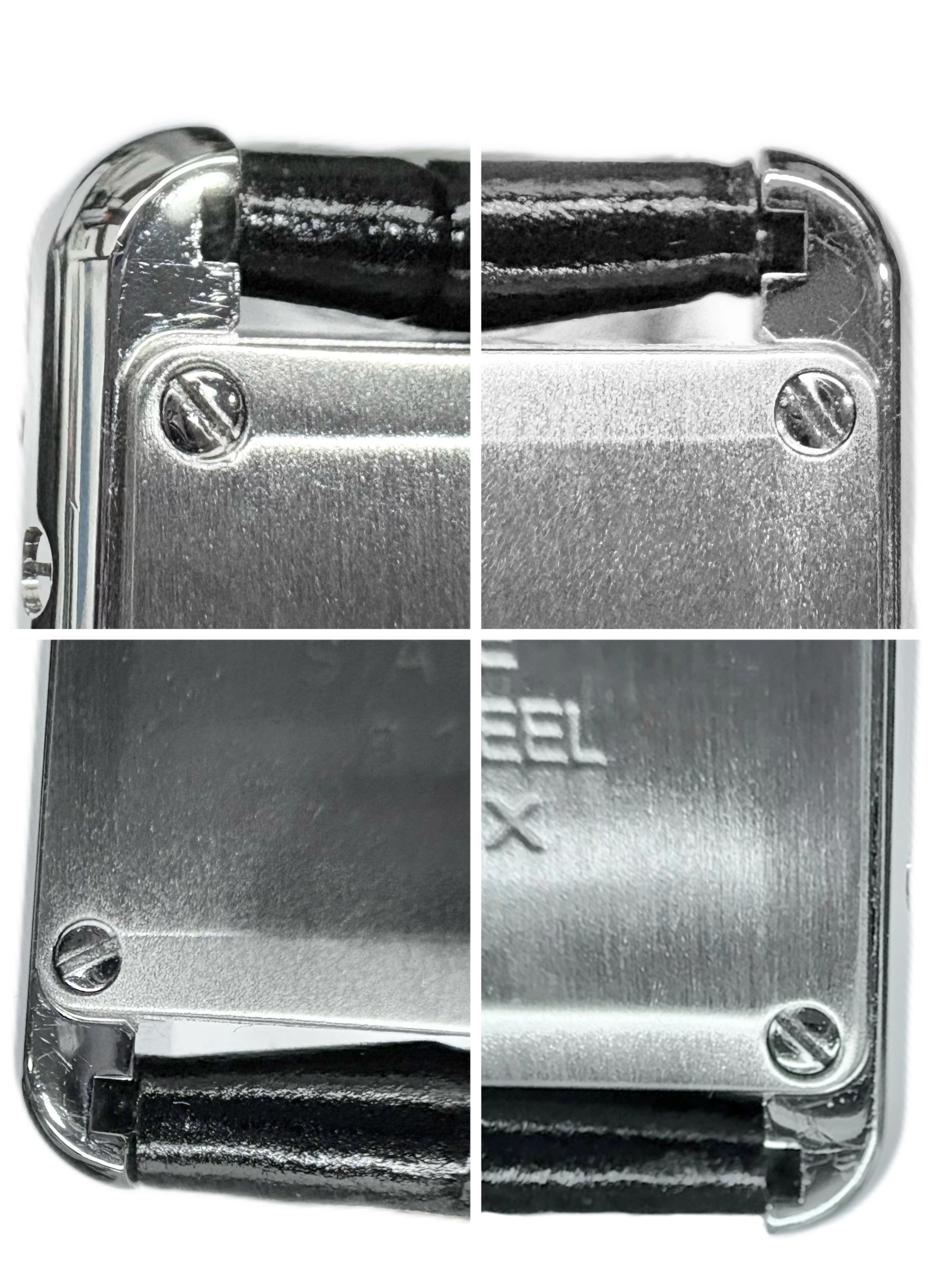 CARTIER カルティエ タンクマストドゥSM シルバー ステンレス/革(社外ベルト) WSTA0042 レディース クォーツ 2148103926334 【432】