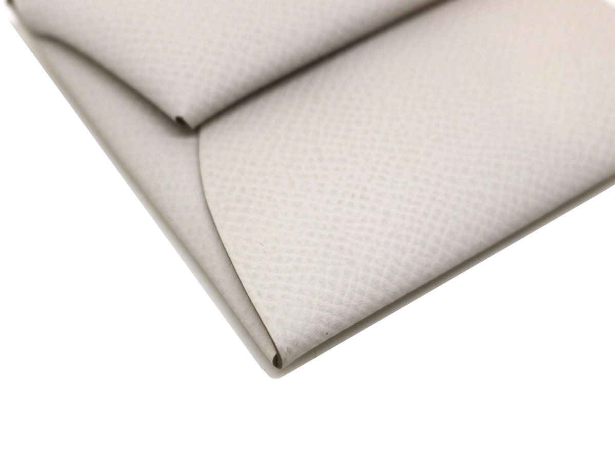 HERMES エルメス バスティア マッシュルーム/SV シルバー金具 B刻(2023年)ヴォー エプソン コインケース 【431】2148103713637