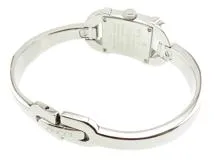 GUCCI　グッチ　6800L　アイボリー文字盤　ステンレススチール　クオーツ　レディース時計　2148103801853【207】