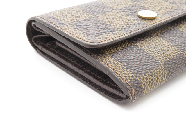 ルイヴィトン　ダミエ　コインケース　ミニ財布　ポルトモネ・プラ　N61930 LOUIS VUITTON ヴィトン コインケース ダミエ ☆ N61930