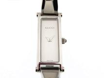 GUCCI　グッチ　1500L　シルバー文字盤　ステンレススチール　クオーツ　レディース時計　2148103802461【207】