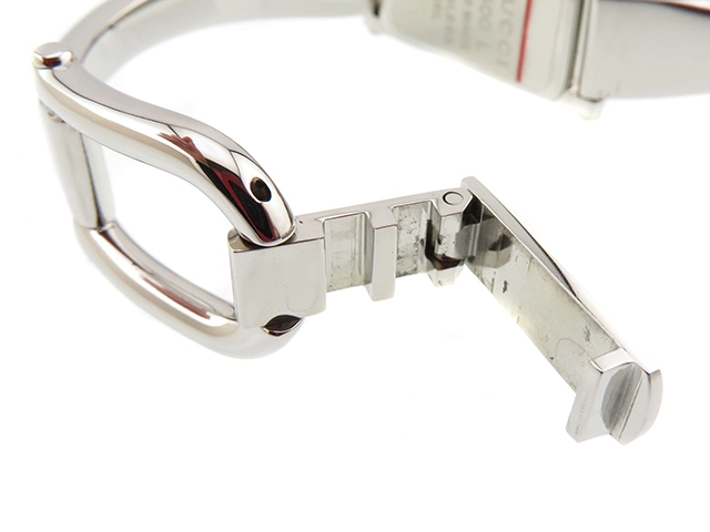 GUCCI グッチ 腕時計 1500L ステンレススチール シルバー文字盤 クオーツ【472】MN