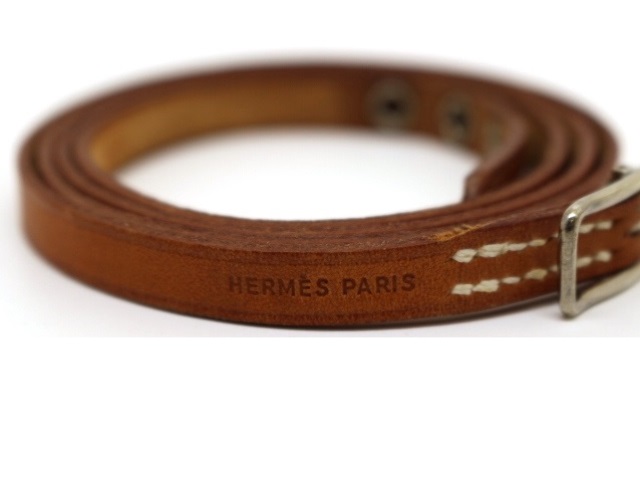 HERMES エルメス アピ 1ブレスレット ブラウン SV