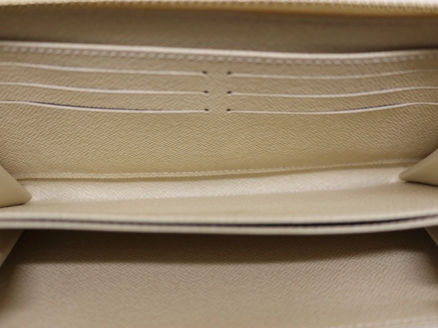 LOUIS VUITTON ルイ・ヴィトン LV ジッピー・ウォレット ダミエ・アズール ベージュ N41660 2148103587931【200】