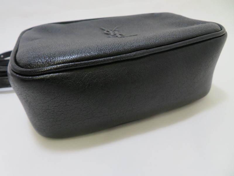 SAINT LAURENT サンローラン ウエストポーチ 527096 ブラック レザー