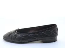 【sahara】CHANEL バレリーナブラック美品人気の22.535.5 sahara】CHANEL バレリーナブラック美品人気の22.535.5 sahara