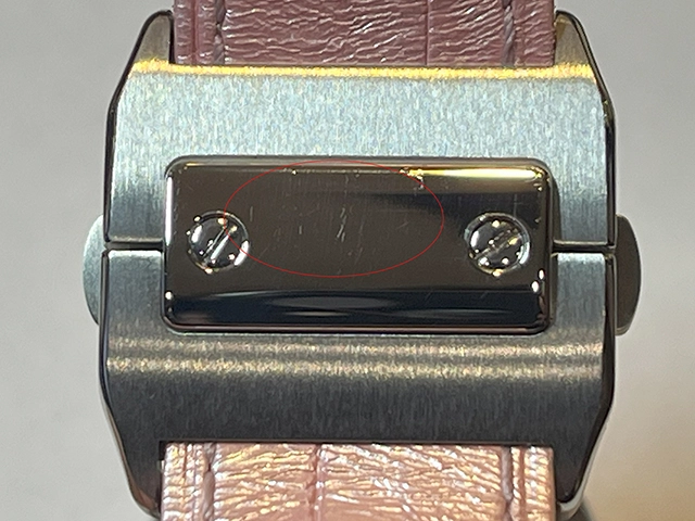 CARTIER カルティエ 2017年ギャランティ サントス100 MM W20126X8 自動巻き ステンレス ホワイト 【432】2148103756818