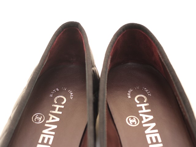 CHANEL シャネル 靴 バレリーナ レディース35ハーフ(約22.5cm