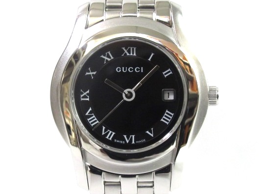 GUCCI グッチ 時計 ウォッチ Gクラス YA055503 5500Ｌ ブラック クロ