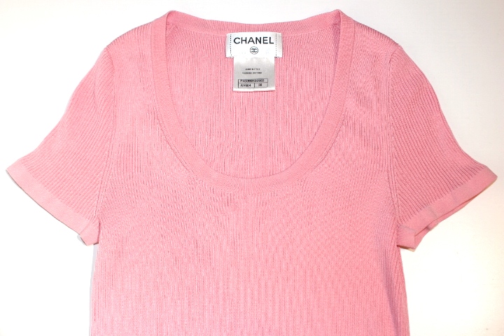 CHANEL シャネル トップス 半袖ニット P40396K02922 レディース
