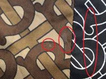 BURBERRY バーバリー 衣類 TBモノグラム スカート レディースUK6 ブラウン/ブラック/ホワイト シルク 8018547  2148103905858 【200】