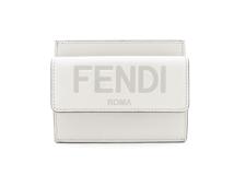 FENDI　フェンディ　カードケース　8M0423AAYZ　グレー　カーフ　 2143300202441　【430】