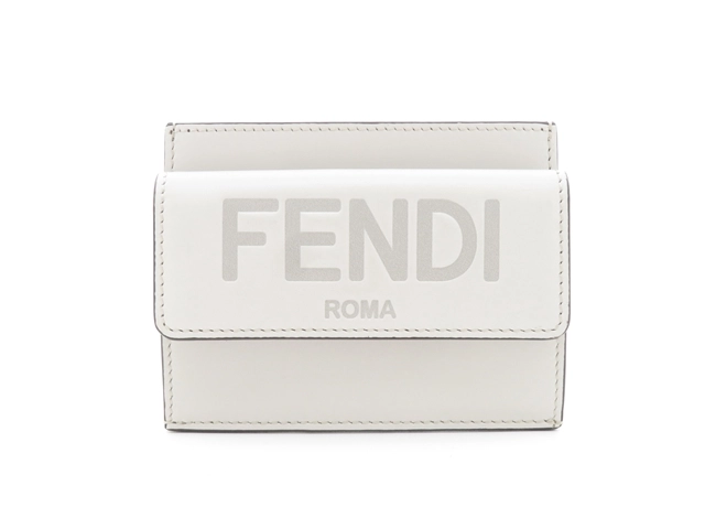 FENDI フェンディ カードケース 8M0423AAYZ グレー カーフ