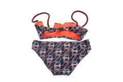 2023SS HERMES エルメス 水着 レディース36 ネイビー ナイロン