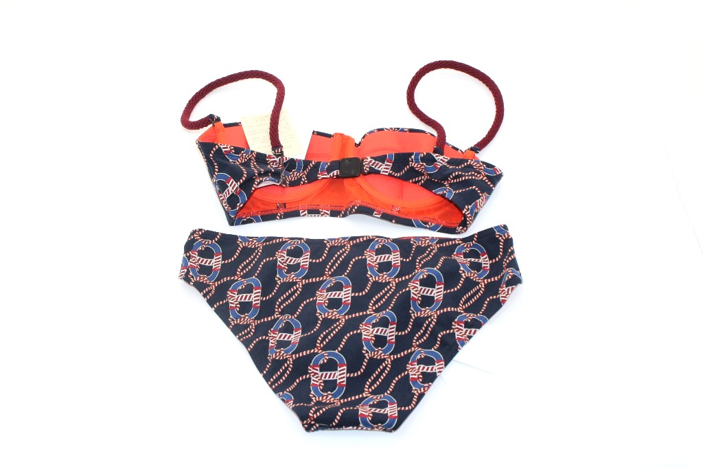 HERMES　エルメス　リバーシブル水着 2023SS HERMES エルメス 水着 レディース36 ネイビー ナイロン