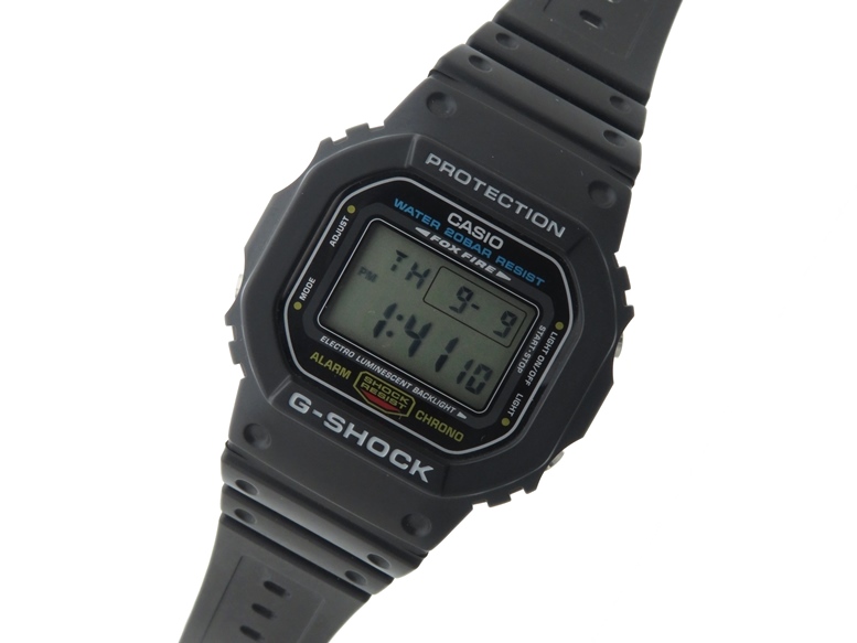 CASIO カシオ G-SHOCK ジーショック DW-5600E-1 ブラックカラー SS/樹脂 ステンレス デジタルクオーツ メンズウォッチ  時計【473】の購入なら「質」の大黒屋（公式）