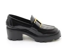 TOD'S トッズ 靴 Tタイムレスローファー レディース35.5(約22.5