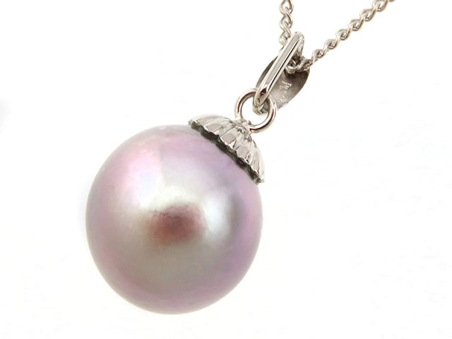 JEWELRY ノンブランドジュエリー ネックレス PT900/PT850 プラチナ パール 約3.8g【207】2143300224238