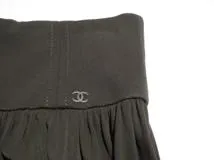 CHANEL　シャネル　スカート　レディース34　ブラック　レーヨン　P54660V09107　2148103721175　【432】