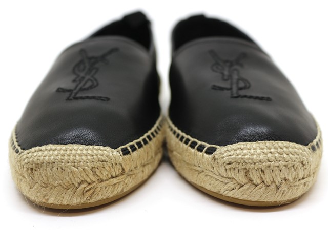 SANT LAURENT サンローラン 靴 エスパドリーユ スリッポン