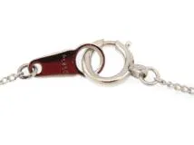 JEWELRY　ノンブランドジュエリー　ネックレス　PT900/PT850　プラチナ　サファイア0.25ct　ダイヤモンド0.05ct　約3.2g【207】2147400277484