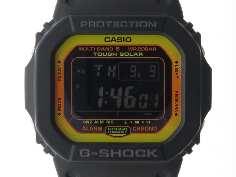CASIO カシオ G-SHOCK ジーショック スペシャルカラー GW-M5610BY-1JF ブラック/イエロー SS/樹脂 ステンレス  ソーラー電波クォーツ メンズウォッチ 時計【204】 の購入なら「質」の大黒屋（公式）