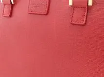 SAINT LAURENT　サンローラン　バッグ　スモールカバス　568850　レッド　レザー　2146000283222　【437】