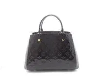 ルイヴィトン ヴェルニ モンテーニュBB ハンドバッグアマラント