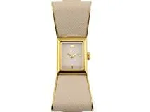 KATE SPADE  ケイトスペード  kate spade new york 0898  ホワイト文字盤　GP/SS/革　クオーツ　レディース時計　2181000000615【207】