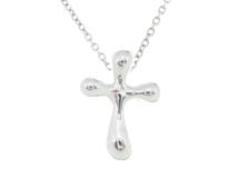 TIFFANY＆CO　ティファニー 　クロスモチーフ　ネックレス　SV　シルバー　約2.6g【431】2148103935787