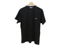 BALENCIAGA　バレンシアガ　Tシャツ　メンズS　ブラック　コットン　613969　2143200593304　【432】